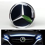 Für Mercedes Benz Logo 2011-2021 Kühlergrill-Abzeichen Stern Emblem, W124 W202 W203 W208 W210 W220,A/B/C/E/ML/GL/CLS/CLA/GLK/GLS/R (W205 (14-18 C / 11-15 E))