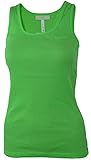 adidas NEO B Tank Damen Freizeit Sport Tank Top Grün, Grösse:XXS