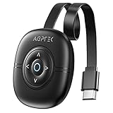 AGPTEK Wireless HDMI Dongle Streaming, WiFi 4K HDR HDMI Display Dongle Bildschirm Anzeigeempfänger Unterstützung von Airplay/Miracast/DLNA, für iPhone/iPad/Android/iOS/Windows/Mac TV/Monitor/Projek