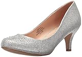 Pleaser Damen Doris06/Sgfa Slide Pump, SLV Glitter Mesh Stoff, 41 EU