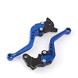 Klappbarer Kupplungsbremshebel CNC Motorrad for YA_MAHA BAN_Shee 350 DT125 RE DT125 R R -Taptor 660. YFM660 RD250 A/B/C/D/E/F (Farbe : 3)