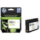 HP 951 X L Gelb Tintenpatrone Tintenpatrone für Tintenstrahldrucker (gelb, HP OfficeJet Pro 8600, High (XL) Yield, Blister, 20 – 80%, 15 – 35 °C)