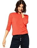 Cecil Damen 315786 T-Shirt, Papaya orange, XXL