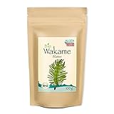 ALGENLADEN BIO Wakame Blätter - 100g | Undaria pinnatifida | Instant Algen aus dem Atlantik | Rohkost | Vegan | passt zu Misosupp