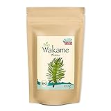 ALGENLADEN BIO Wakame Blätter - 100g | Undaria pinnatifida | Instant Algen aus dem Atlantik | Rohkost | Vegan | passt zu Misosupp