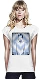 Ian Somerhalder Portrait Womens Continental Rolled Sleeve T-Shirt M