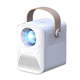 SGZYJ. Projektor 1080P Full Hd Mini-Projektor für Heimkino ET30 4K Viedo Beamer Tragbare Led für Smartphone (Size : Android)