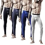 Herren Strumpfhose Glänzend Leggings Tights Lang Hose mit Bulge Pouch Männer Sexy Dessous Unterwäsche, Herren Strumpfhose Modisch Stockings Slim Fit Unterhosen Lange Hose Pants Kostüm Zubehö