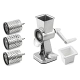 Weis 15083 Universalreibe, Edelstahl mit 3 E