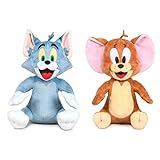 Tom & Jerry - Plüschfiguren Set mit Katze (27cm) und Maus (25cm)