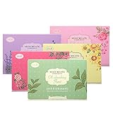 Beaupretty 500 Stücke Gesichtsöl Blotting Paper Gesichtspflegeöl Control Film Oil Absorbierende Blätter (Zufällige Farbe)