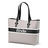 Elodie Details Wickeltaschen mit Schnallen und Wickelunterlage - Saffiano Logo T