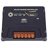 Solarregler, High Efficiency Intelligence MPPT Solarpanelregler Mehrfachschutz Stromerzeugungsregler für die I