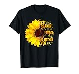 Best Freakin' Nana And God Mother Ever Funny Sunflower Lover T-S