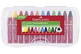 Faber-Castell 120011 - Wachsmalkreiden Jumbo, 12er Box