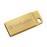 Verbatim 99105 Metal Executive USB 3.0-Stick 32 GB, USB-Stick - Wasser- und staubdicht - bis zu 80 MB/s Lesen - bis zu 25 MB/s Schreiben - G