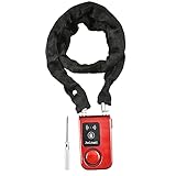 GEETAC Smartphone-Steuerungsschloss, Anti-Demontage, intelligentes Fahrradschloss, Anti-Diebstahl, wasserdicht für Fahrrad, Motorrad, Tür F