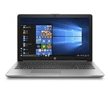 HP 250 G7 (15,6 Zoll / HD) Business Laptop (Intel Pentium 4417U, 8GB DDR4 RAM, 512GB SDD, Intel HD Grafik, DVD-Writer, Windows 10 Home, QWERTZ) Silb