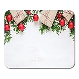 Mauspad weihnachten neujahr einfache komposition aus weihnachten mousepad für notebooks, Desktop-comp