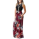 XIACYLDDFQ Damen-Sommer- und Frühlings-Taschenkleider mit europäischem und amerikanischem Druck Shorts mit Bügel Mittellanger Ethno-S