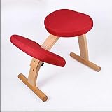 Anhebbarer Korrektur-Kniestuhl, höhenverstellbarer ergonomischer Stuhl, Untersuchungsstuhl gegen Myopie, perfekt zur Linderung von Rücken- und Nackenschmerzen und zur Verbesserung der Körperhaltung