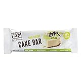 IAM® Cake Bar Lime Cheese Protein Riegel 40g I Proteinreicher Fitnessriegel mit weißem Überzug und fruchtiger Limetten-Note I Eiweissriegel für mehr Energie im Alltag I Protein Snack