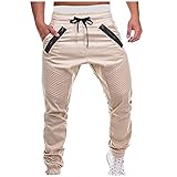 Outdoorhose Männer Chino Cargo Hosen Jungen Jogger Jogginghose Männer Langes Bein Sporthosen Baumwolle XXL Frühling Sommer Atmungsaktiv Sweatpants Freizeithose Männer Lang und L