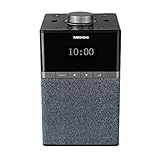 MEDION P66130 WLAN Internet DAB+ Radio mit Amazon Alexa, Dot Matrix Display, PLL UKW, DLNA kompatibel, Fernfeld Spracherkennung, Multiroom-Funktion, Musikstreaming