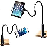 Ninevi Handyhalterung, Schwanenhals Handyhalter , Tisch Handy-HalterungTablet Halter ,360°Drehen Universal Ständer für iPhone 11 Pro XS Max Plus, Samsung, Huawei und 4-10.5Zoll G
