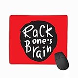 Mousepad Custom Design Gaming Mauspad Gummi Längliche Maus Matte Rack One s Brain Inspire Motivationszitat Englisch Redewendung Schriftzug Druck Inspirational Bag Cups Card Fly