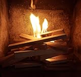 28 kg Anzündholz 100% Anmachholz Brennholz Feuerholz für Kamin und Ofen verpack