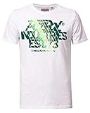 Petrol Industries T-Shirt weiß TSR682 mit Markenprint XXL
