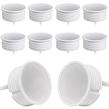 10x LED Spot Modul 230V 5 Watt Ø50mm Keramik Dimmbar für Einbaustrahler Einbauleuchten 22mm flach Ersatz für GU10 MR16 Leuchtmittel | Warmweiß 3000