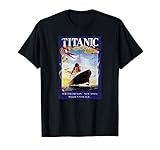 Titanic-Plakat Retro-Schiff Vintage Kreuzfahrt-Schiff T-S