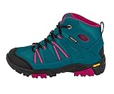 Brütting OHIO HIGH Mädchen Trekking- & Wanderstiefel, Türkis/ Pink, 33 EU