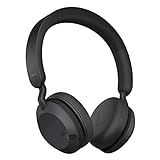 Jabra Elite 45h Kabellose On-Ear Kopfhörer – 50 Stunden Akkulaufzeit, faltbares, kompaktes Design – Duale Mikrofon-Anruftechnologie, schw