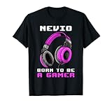 Nevio - Born To Be A Gamer - Personalisiert T-S