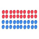 40 Stück Nadeleinfädler, Aluminium-Kunststoff-Haushalts-Nadeleinfädler Tragbares Nadeleinfädelwerkzeug zum Einfädeln von Hand und M