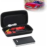 HARTI Tragbarer Auto-Batterie-Booster, Auto-Batterie-Starter 30000Mah Powerbank Notlicht-Power-Pack Mit LED-Taschenlampe, Aufbewahrungstasche, Auto-Jump-Starter Für Automobil, M