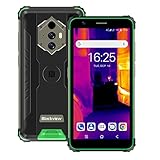 Blackview BV6600 Pro Outdoor Smartphone mit Wärmebildkamera - 8580mAh Akku 5.7 Zoll Octa core 64GB ROM + 128GB Erweiterung IP68/IP69K Wasserdicht 16MP Kamera 4G Android 11 Robustes Handy - Grü