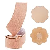 AFUT Boob Tape Trägerloser Klebe BH Nippel Cover Push Up BH Unsichtbarer Brust Lift Up Adhesive Pasties Aufkleber Trägerloser Rückenfrei Lifting Bra Bü