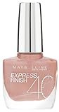 Maybelline New York Make-Up Nailpolish Express Finish Nagellack Pearly Pastel/Ultra schnelltrocknender Farblack in zartem Altrosa, 1 x 10
