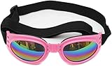 Hundebrille Brille Haustier Sonnenbrille für Hunde verstellbar Praktisches Design und langlebig