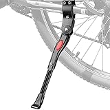 Smartooll Fahrradständer, Höhenverstellbar, Fahrradständer aus Aluminium mit Rutschfesten Gummifüßen, Unterstützung für Mountainbike, Rennrad, Passender Fahrradraddurchmesser von 26 – 29 Z