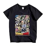 Japanisches Anime Hunter × Hunter Peripheral Loose Kurzarm-Stilvolles Print-T-Shirt für Baby oder Jungen und M