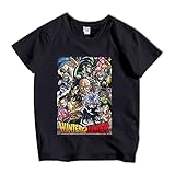 Japanisches Anime Hunter × Hunter Peripheral Loose Kurzarm-Stilvolles Print-T-Shirt für Baby oder Jungen und M