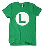 Luigi Logo T-Shirt (M, Grün)