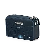 ergobag Maxi-Mäppchen - Set 40-Teilig, Lyra Bunt- und Filzstifte, Kleingeld Fach, Lineal, Schere - KoBärnikus - B