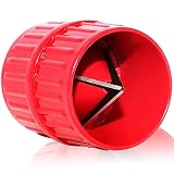 CL-Link 2 in 1 Kupferrohr Rohre Entgrater Innen- und Außenfräser für Kupfer-Aluminium und weiche Stahlrohre 5-38mm (1 Stück)