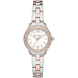 Michael Kors Damen-Uhren Analog Quarz One Size Silber 32015123